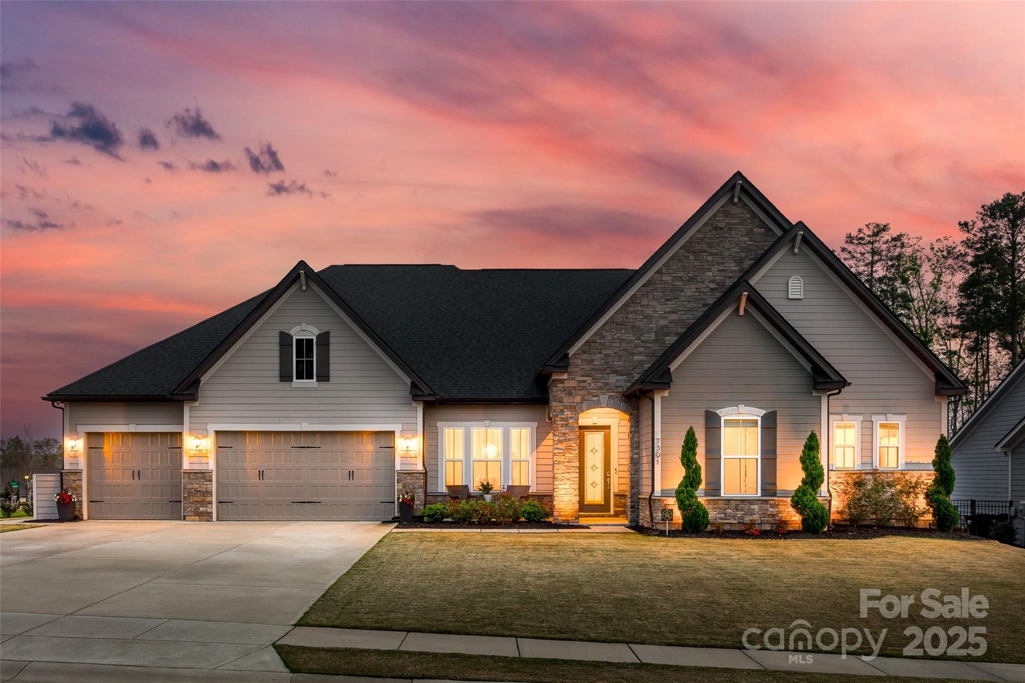 7391 Twelve Mile Creek Road Lancaster, SC 29720 - Photo 1 of 1 a front view of a house with a yard