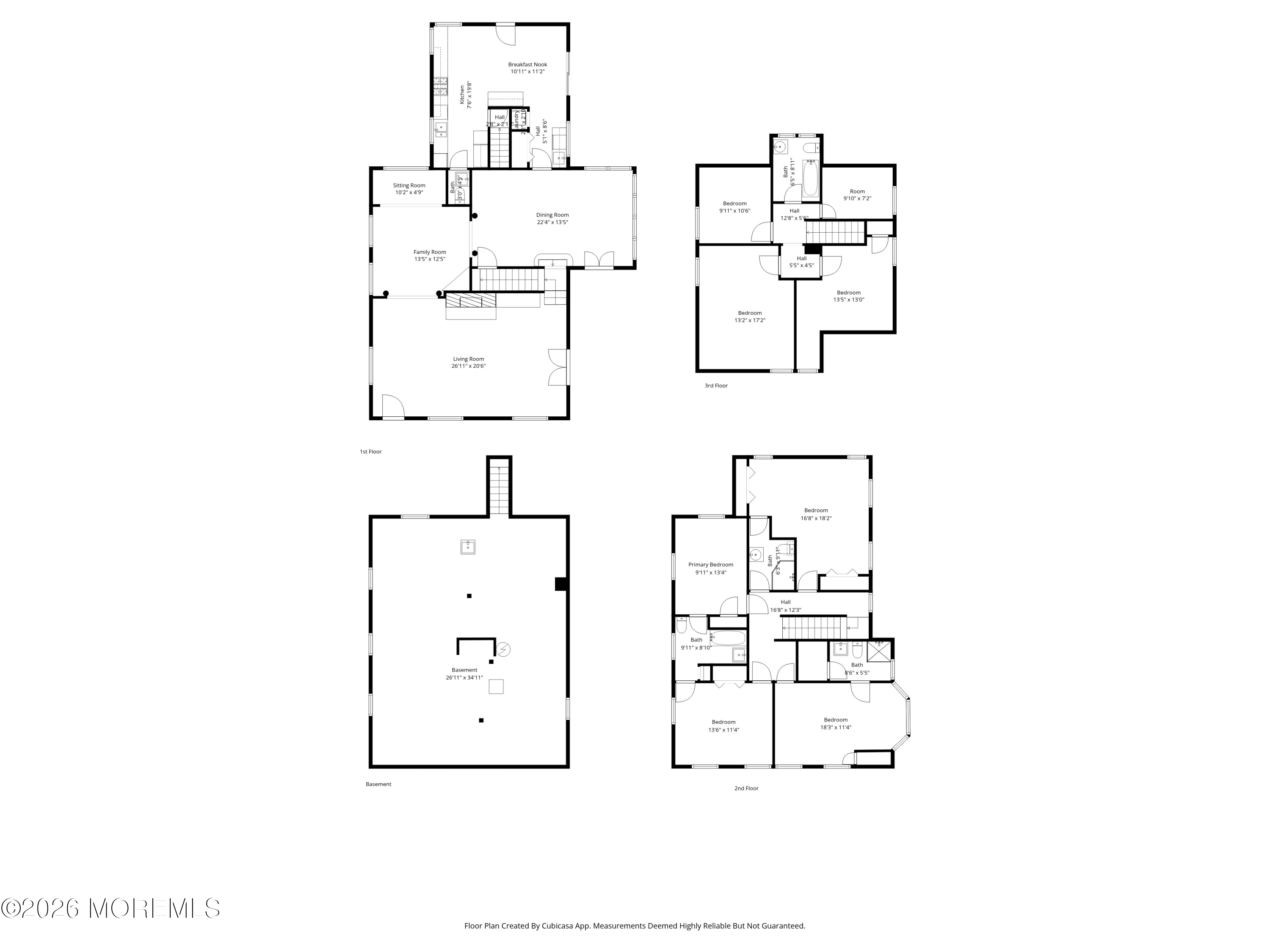 207 Tuttle Avenue Spring Lake, NJ 07762 - Photo 61 of 61 207 Tuttle Floor Plans