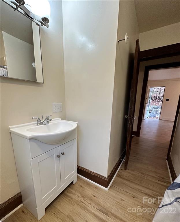 133 Lockhart Road Tryon, NC 28782 - Photo 9 of 17 a bathroom with a sink and mirror