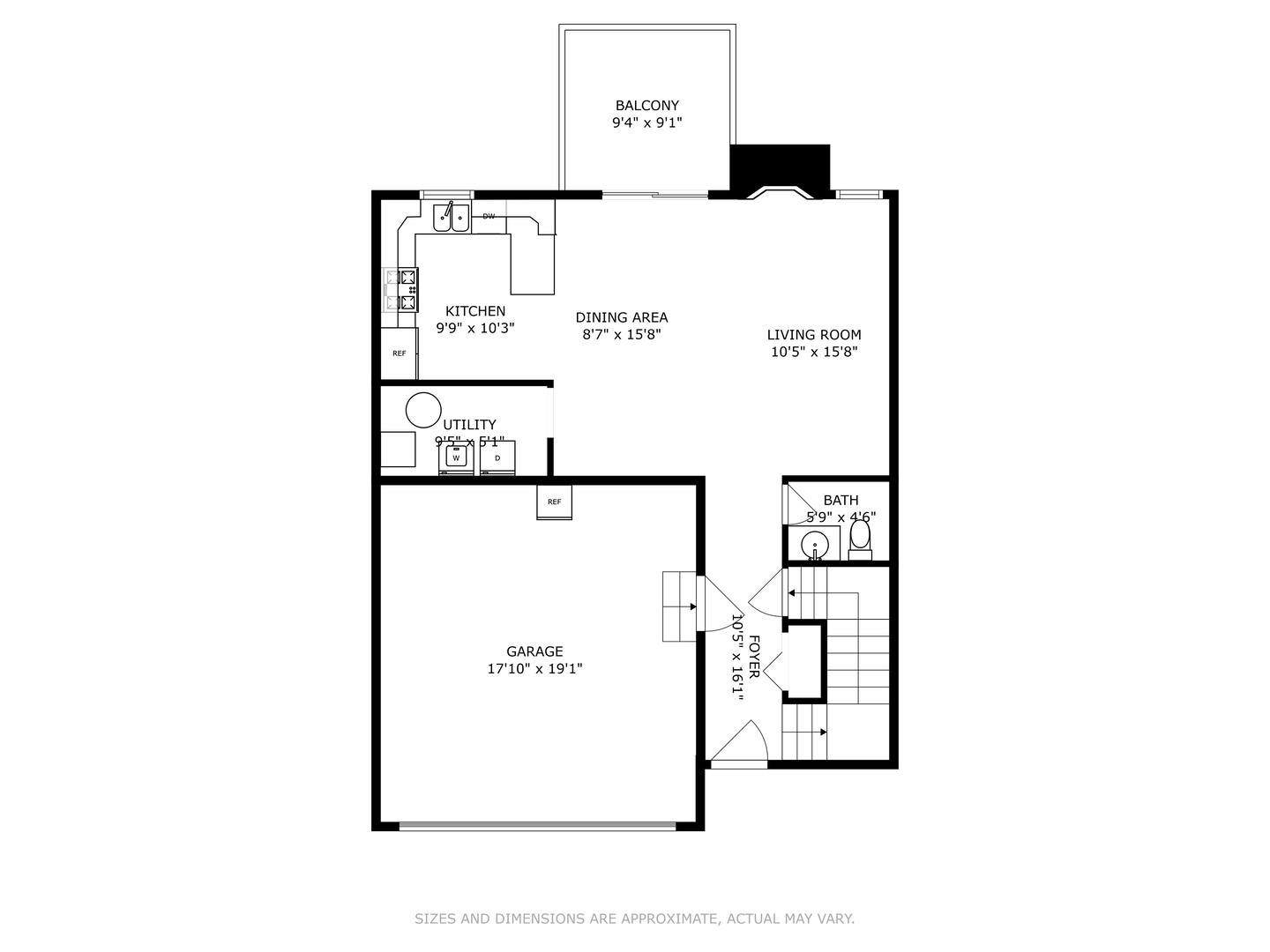 963 Old Oak Circle Algonquin, IL 60102 - Photo 26 of 28 a picture of a bench in front of a wall