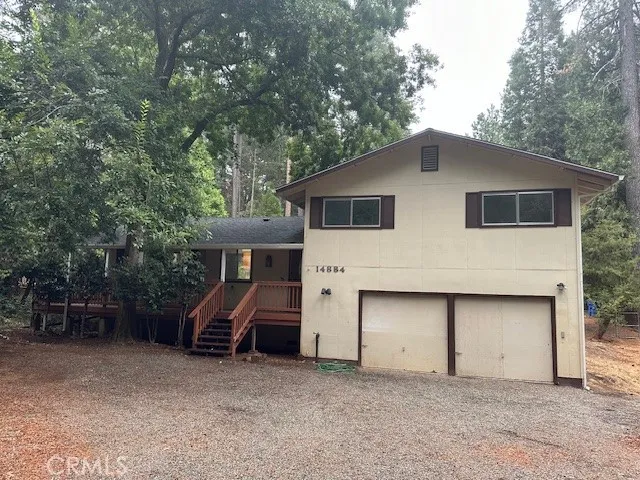 a house with a outdoor space