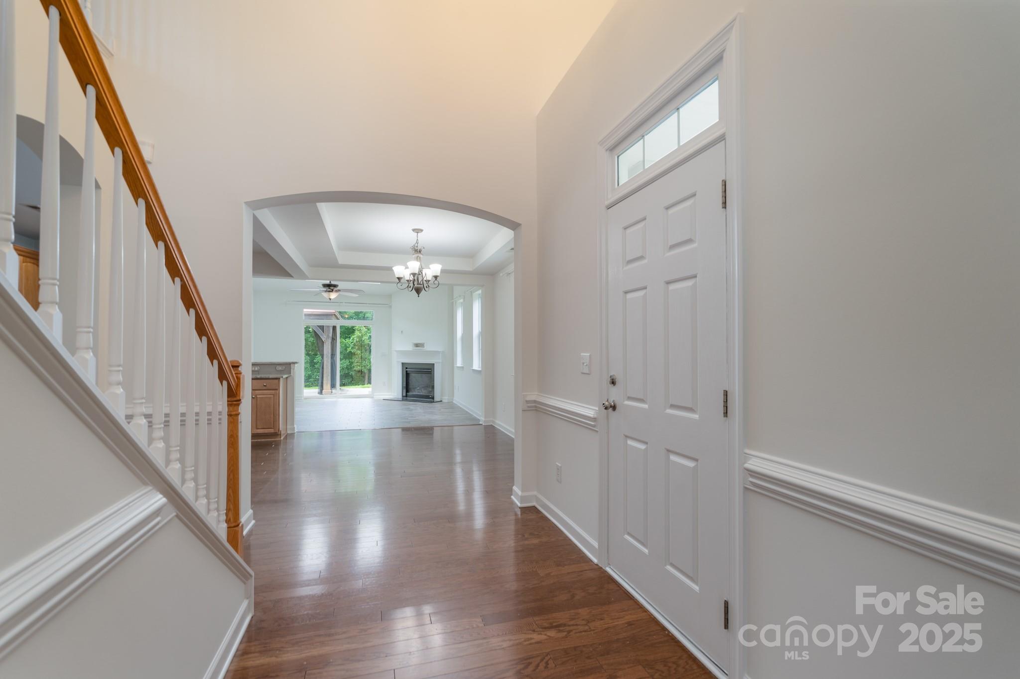 11945 Red Rust Lane Charlotte, NC 28277 - Photo 4 of 41 a view of interior and hallway with wooden floor