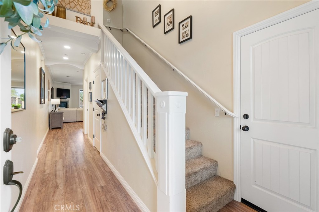55 8th Street Templeton, CA 93465 - Photo 13 of 33 a view of entryway and hall with wooden floor