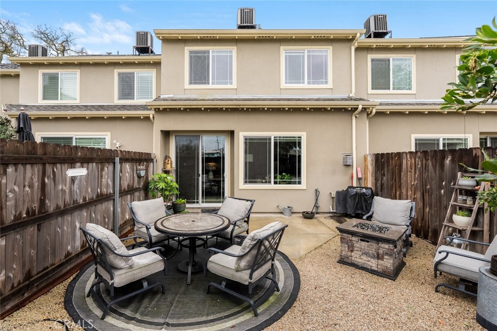 55 8th Street Templeton, CA 93465 - Photo 24 of 33 a view of a patio with couches table and chairs and potted plants