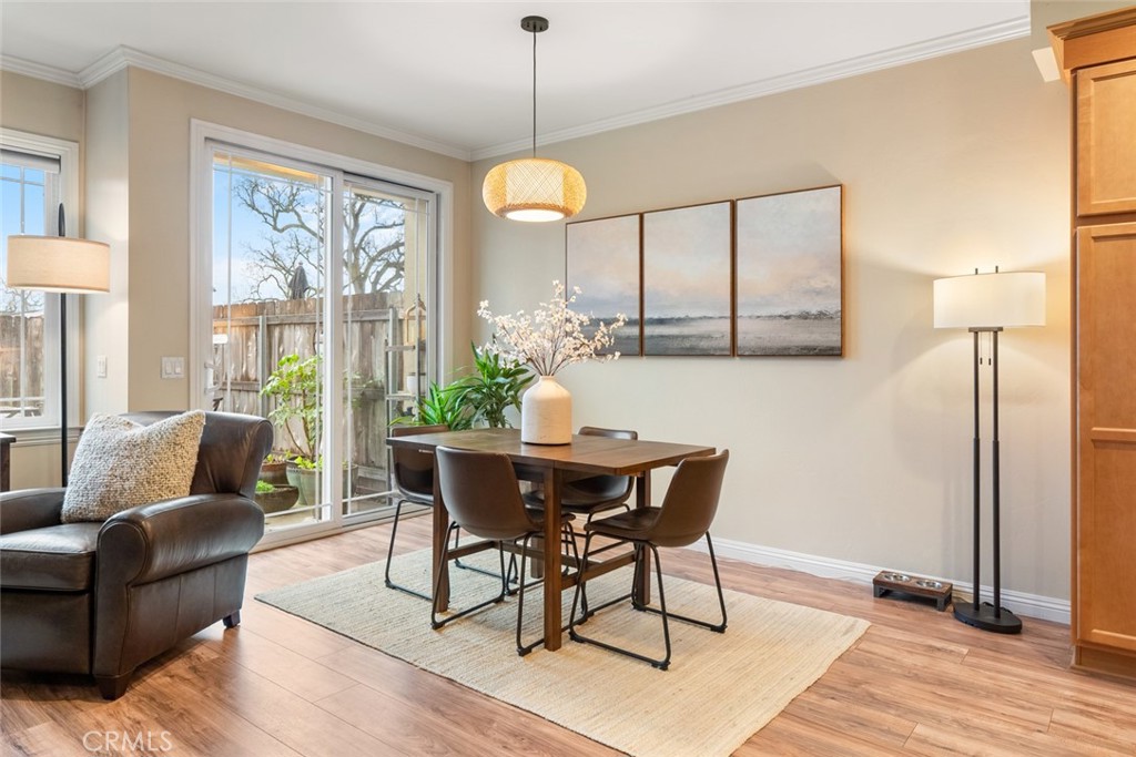 55 8th Street Templeton, CA 93465 - Photo 8 of 33 a view of a dining room with furniture window and wooden floor