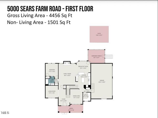 5000 Sears Farm Road Cary, NC 27519 - Photo 55 of 61 First Floor