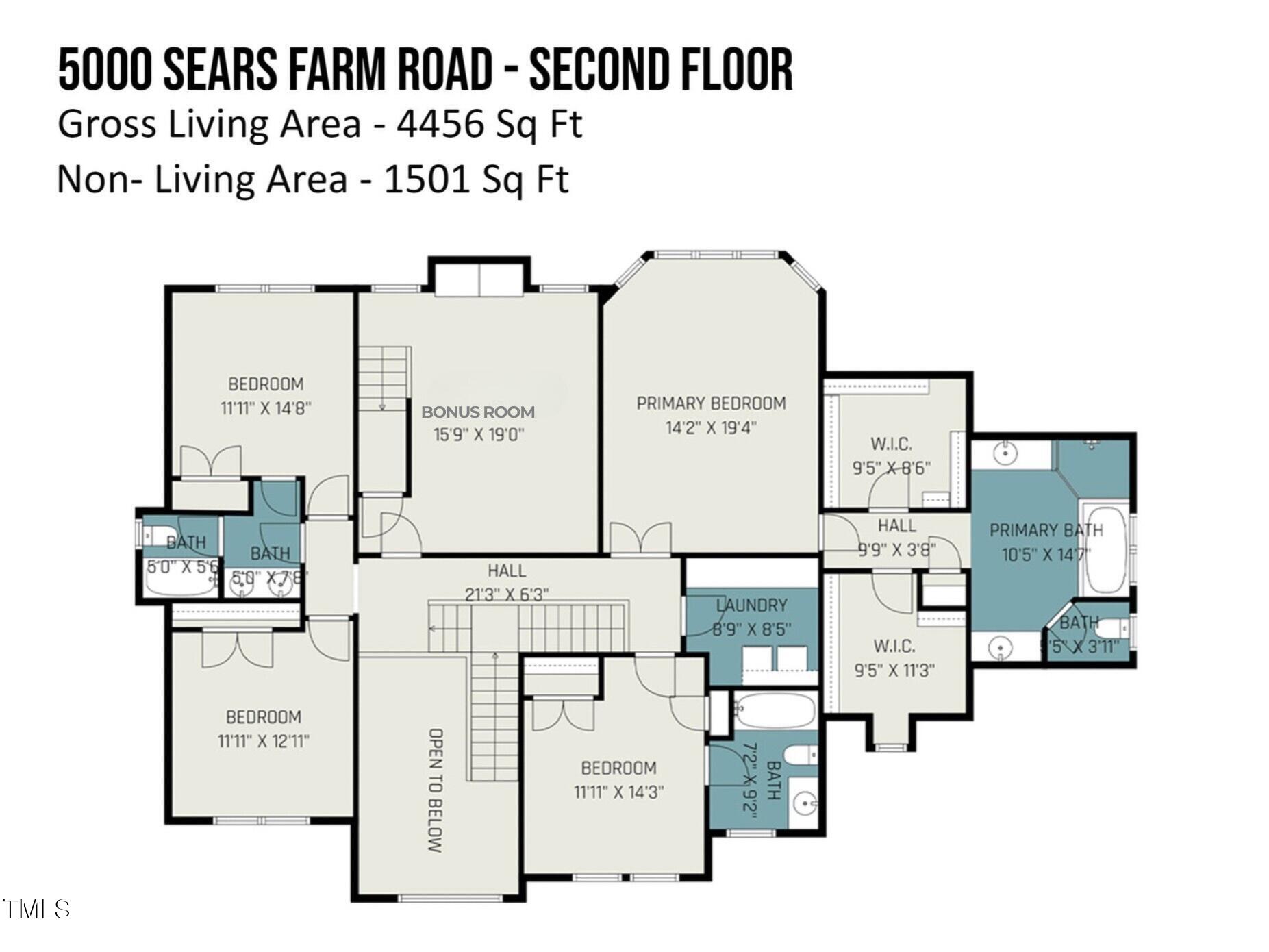 5000 Sears Farm Road Cary, NC 27519 - Photo 56 of 61 Second Floor