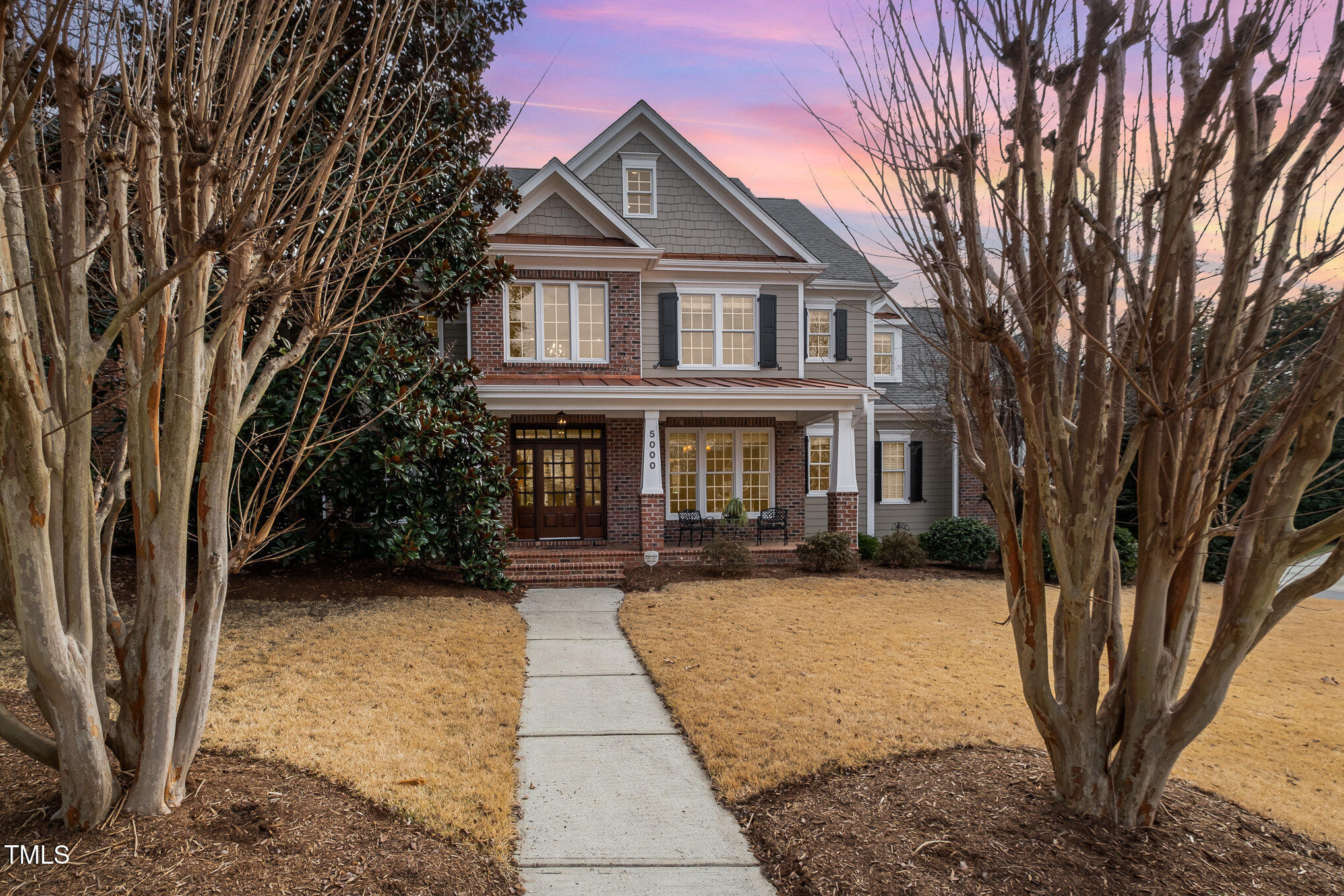 5000 Sears Farm Road Cary, NC 27519 - Photo 4 of 61 Front Exterior of the Home