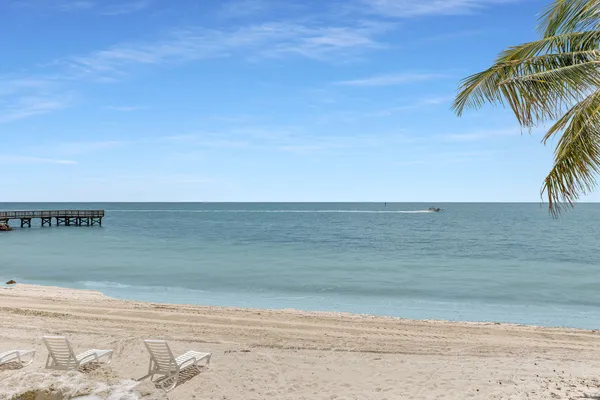 a view of beach and ocean