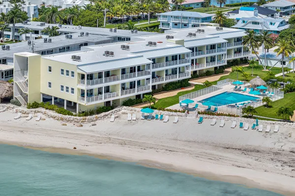 a large building with a street