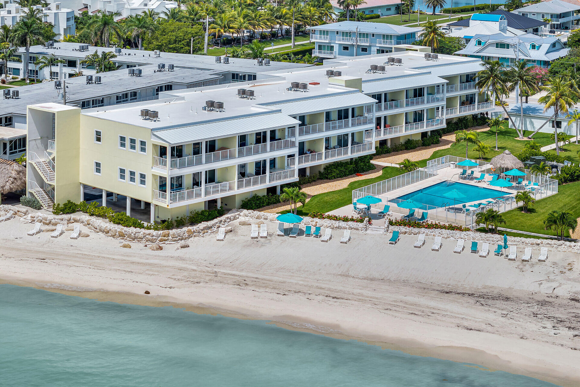 501 East Ocean Drive, Unit 9 Key Colony Beach, FL 33051 - Photo 38 of 47 Aerial View of Complex