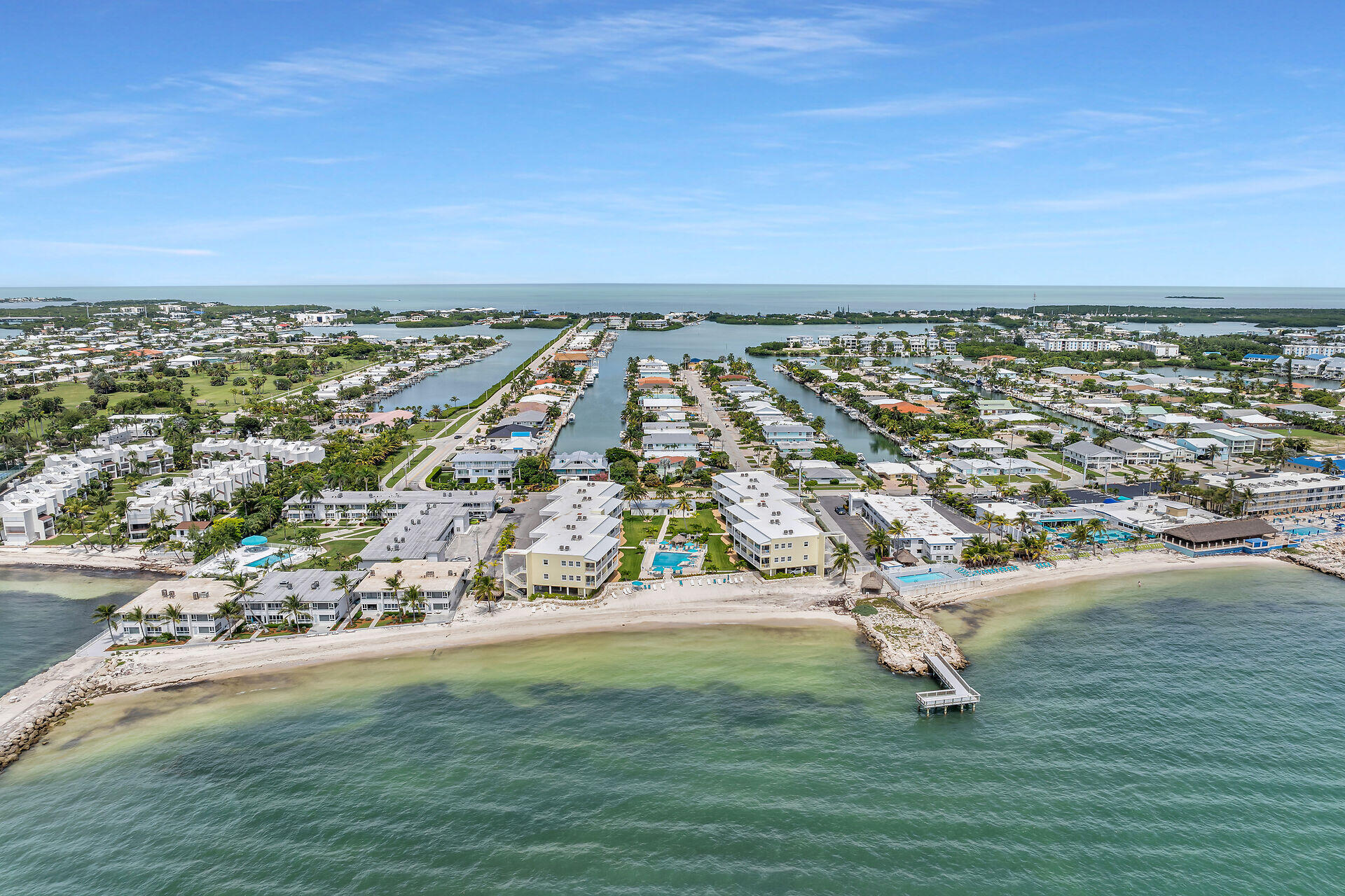 501 East Ocean Drive, Unit 9 Key Colony Beach, FL 33051 - Photo 41 of 47 Aerial View of Complex