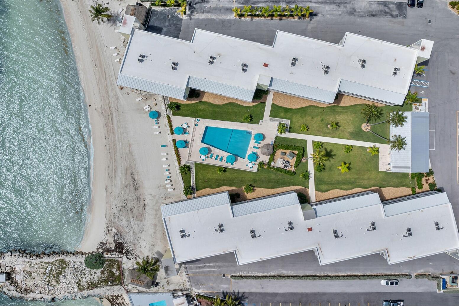 501 East Ocean Drive, Unit 9 Key Colony Beach, FL 33051 - Photo 5 of 47 Aerial View of Complex