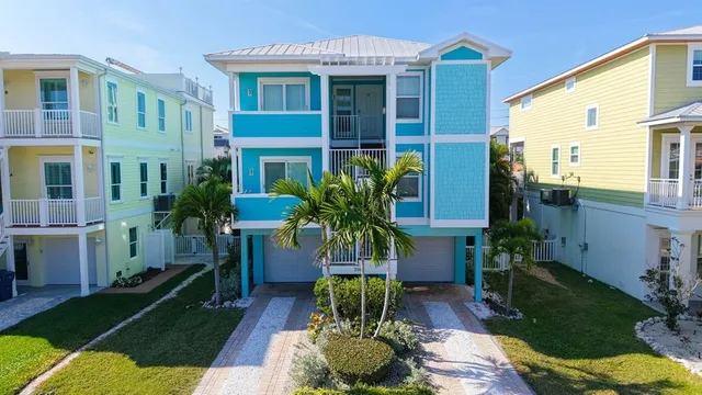 a front view of house with yard