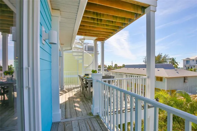 a view of a outdoor seating area with furniture
