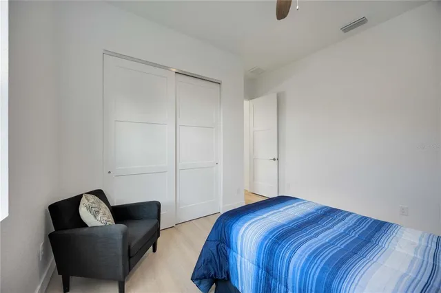 a view of a porch and garden