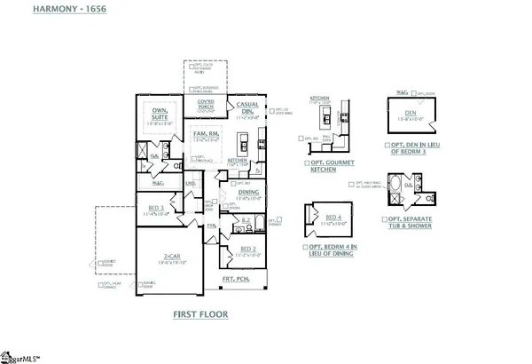 $303,840 | 7 Torwood Street, Fountain Inn, SC 29644