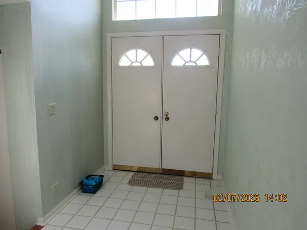 a view of an entryway