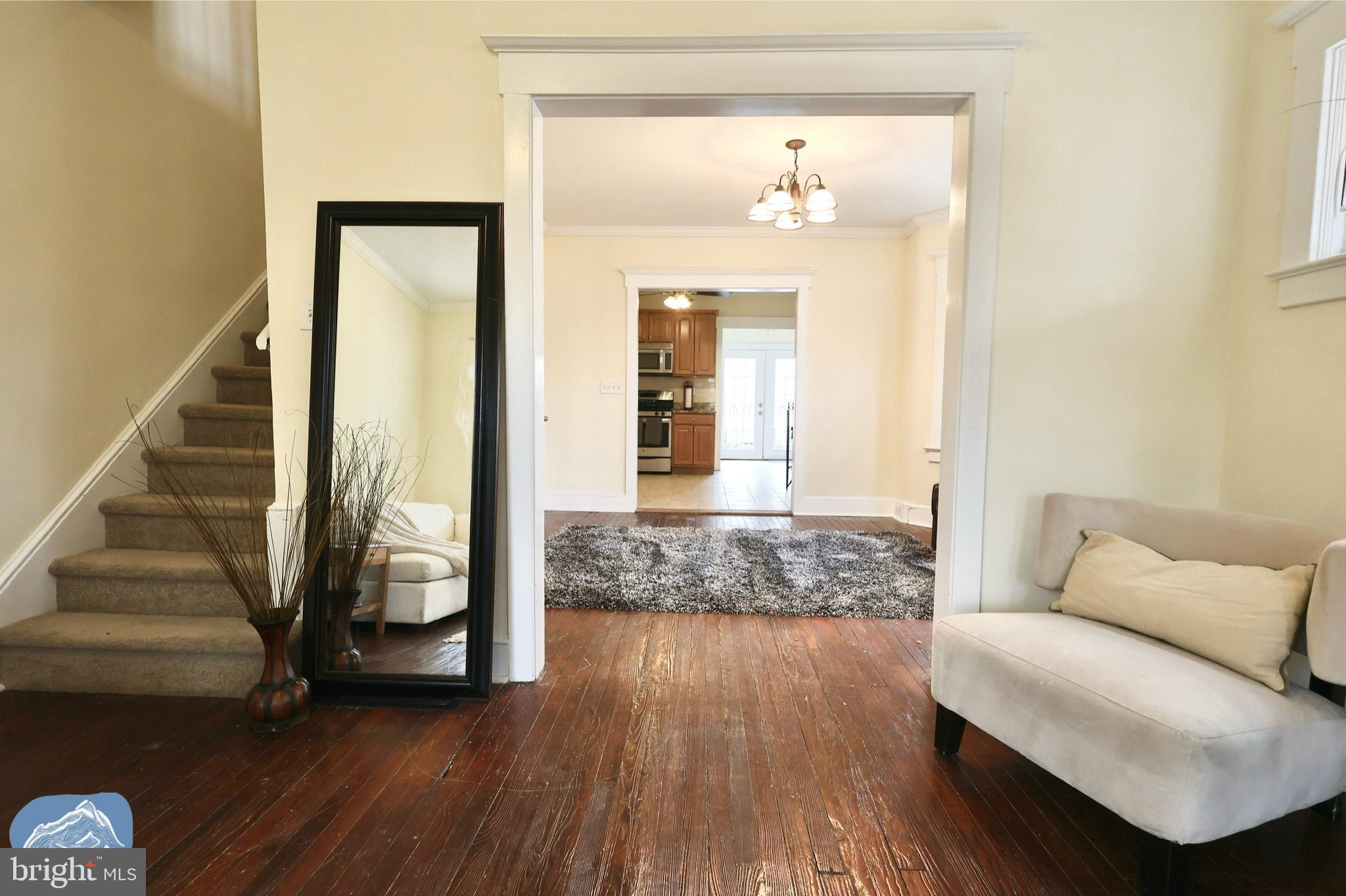 401 2nd Street Riverton, NJ 08077 - Photo 8 of 39 a view of livingroom with furniture and wooden floor