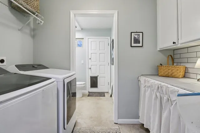 a view of a house with a patio
