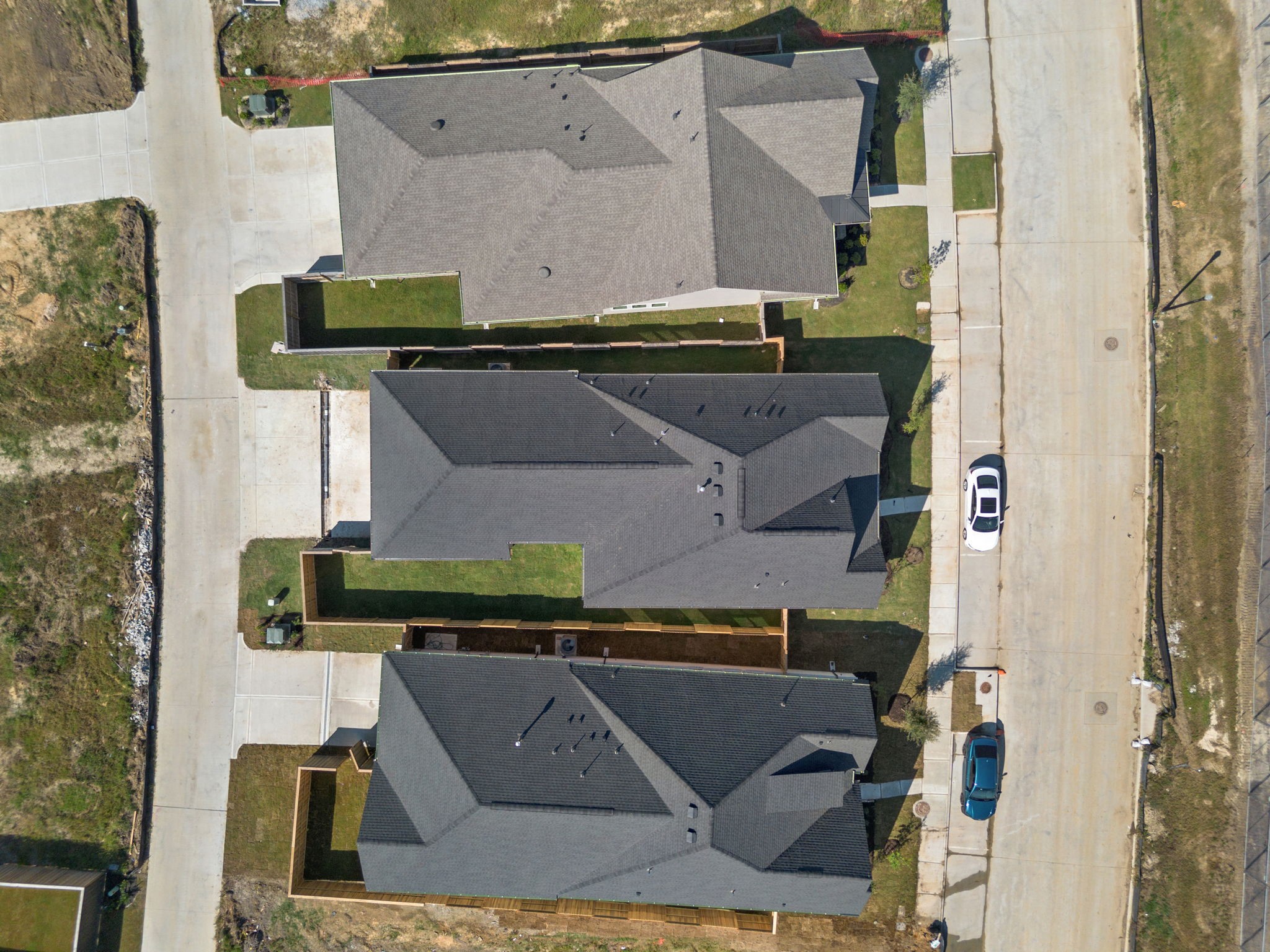 12002 Rice View Drive Mont Belvieu, TX 77523 - Photo 7 of 50 an aerial view of a house with a yard
