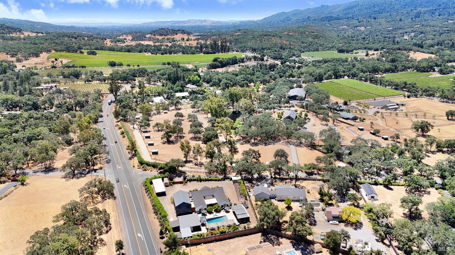 85 Trinity Road Glen Ellen, CA 95442 - Photo 48 of 62 a view of a city