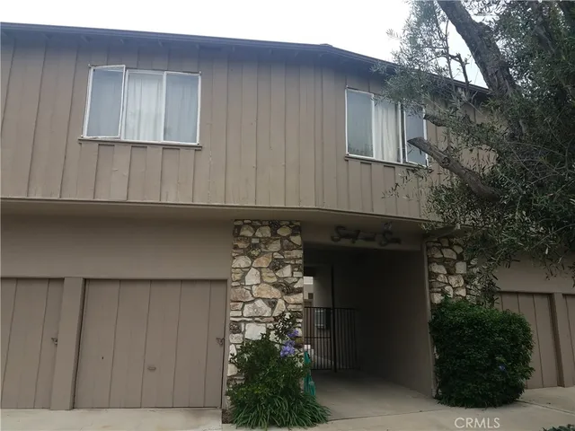 a car parked in front of a house