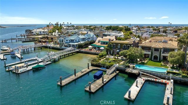 a view of a lake with a city