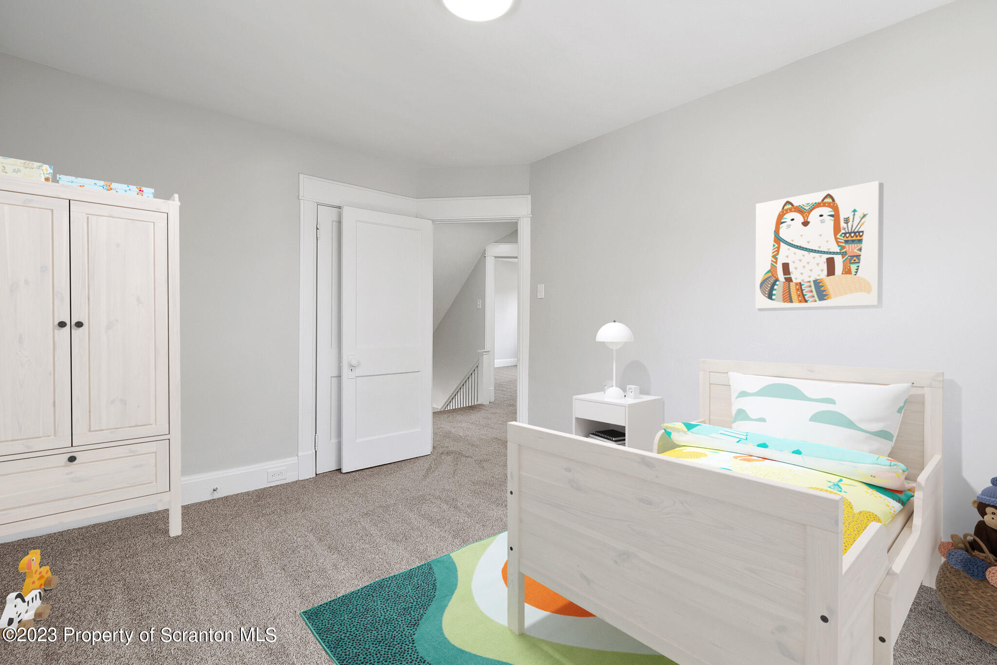 1605 Roosevelt Street Dunmore, PA 18512 - Photo 56 of 70 a living room with furniture and a lamp