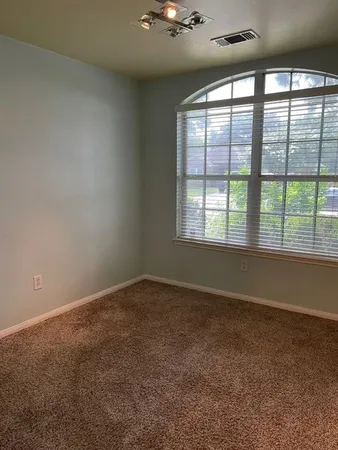 en empty room with window