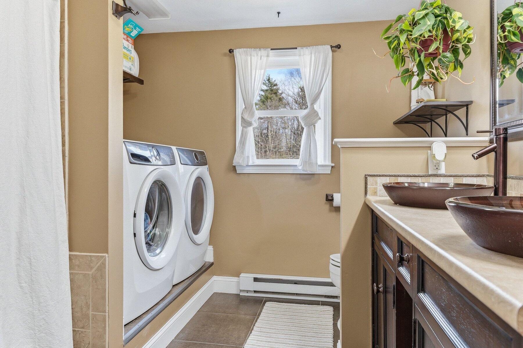 494 Back Road Shapleigh, ME 04076 - Photo 24 of 51 Full Bath First Floor With Laundry