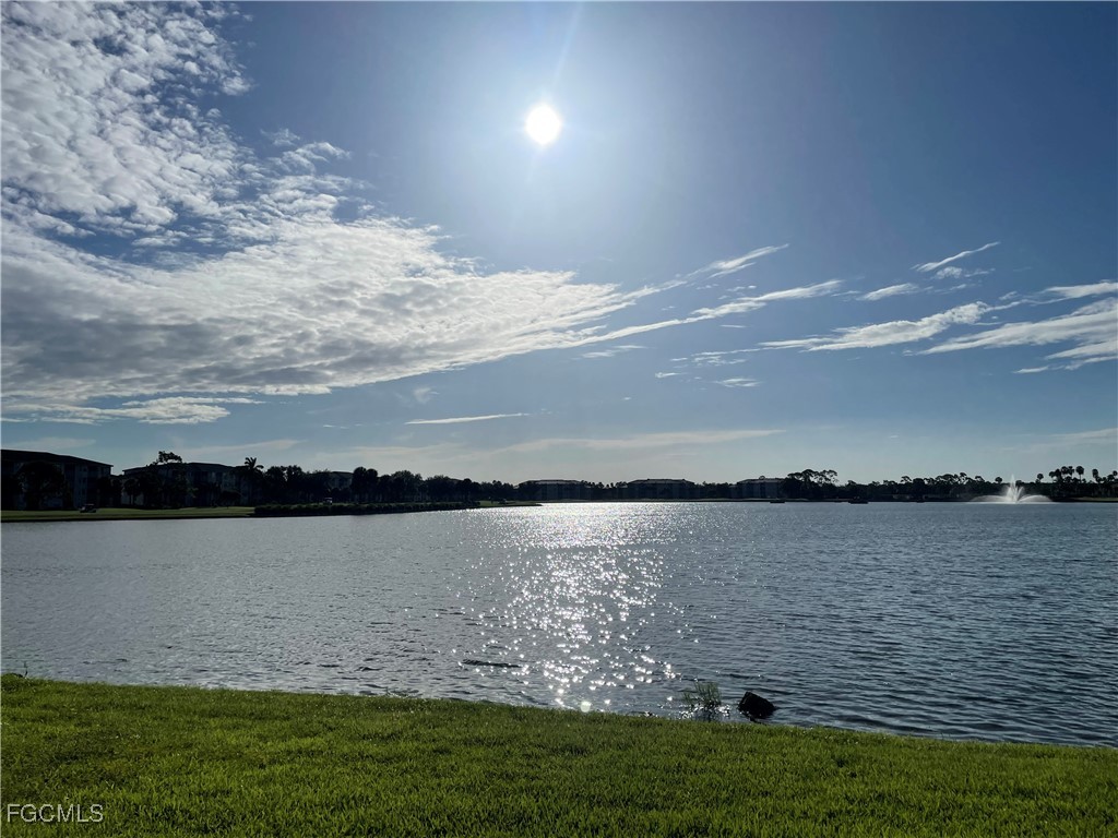 10371 Butterfly Palm Drive, Unit 834 Fort Myers, FL 33966 - Photo 22 of 22 a view of a lake from a yard