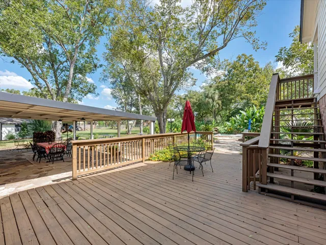 a view of outdoor space with seating space