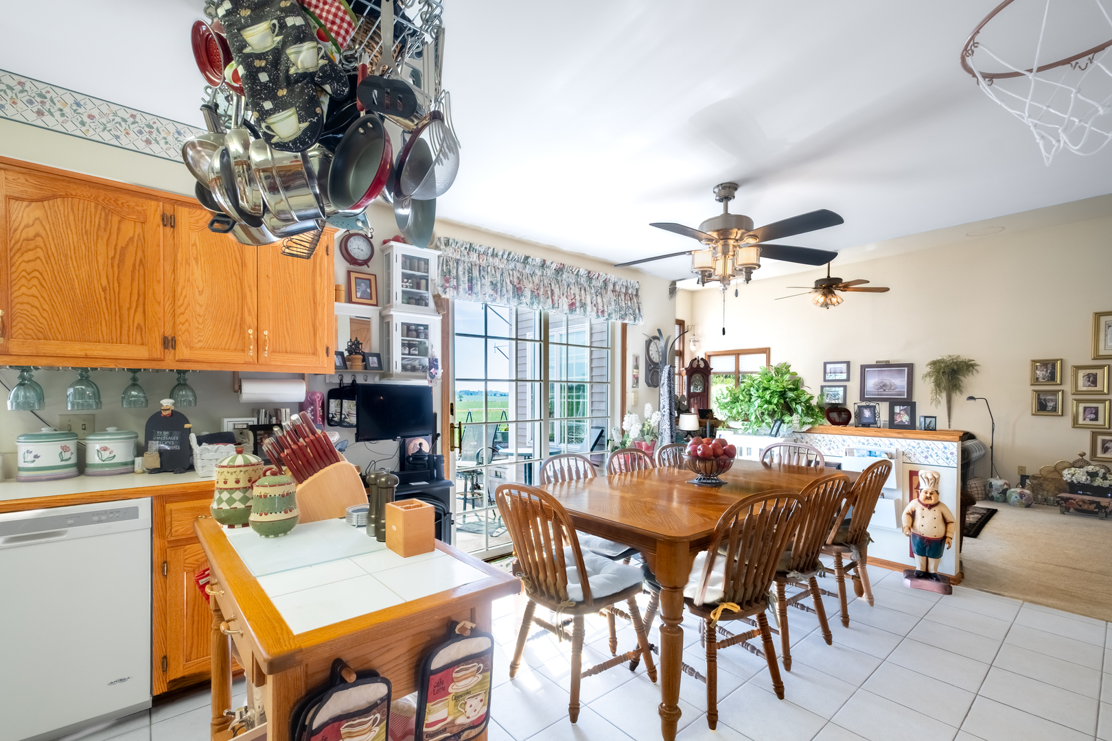 308 Calla Drive Manhattan, IL 60442 - Photo 14 of 30 a view of a dining room with furniture window and outside view