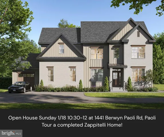 front view of house with a yard