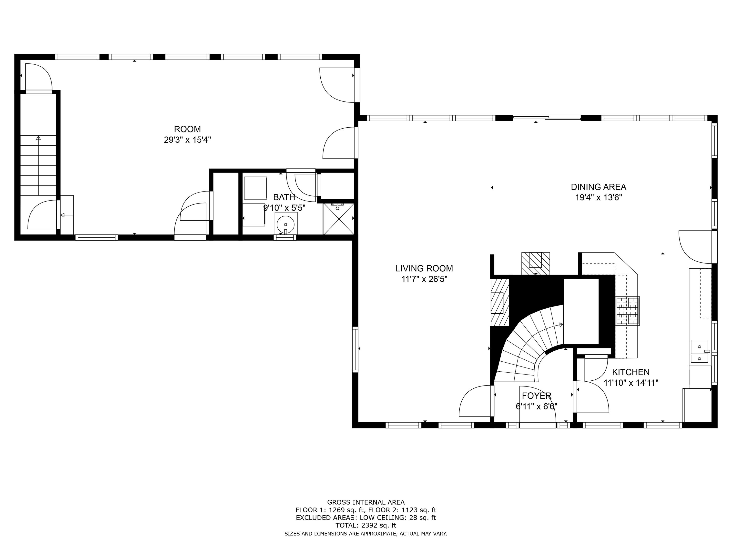 6 Coffin Pond Road Freeport, ME 04032 - Photo 38 of 39 3-Floorplan #2
