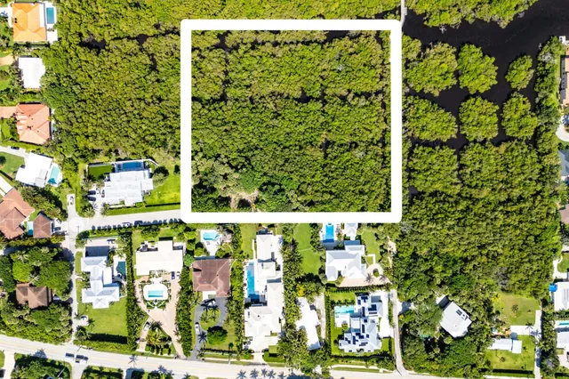 a view of swimming pool from a window