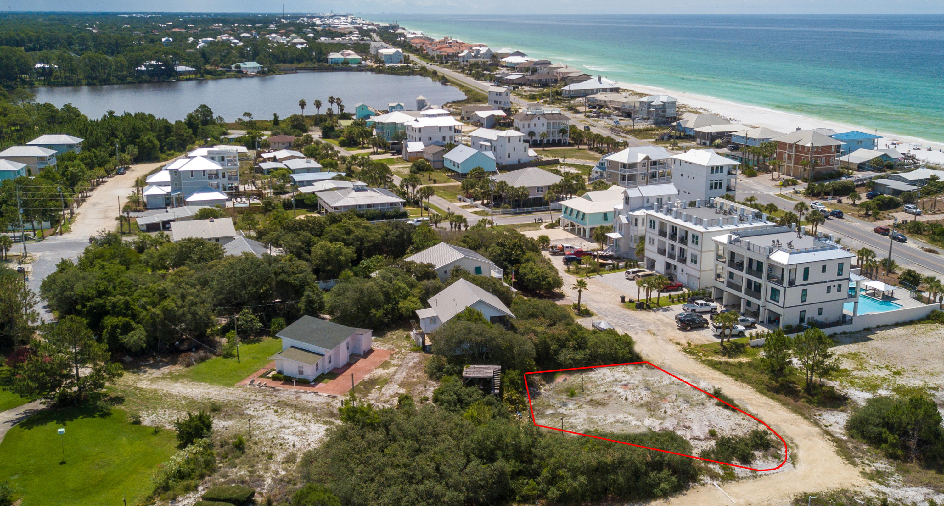 70 West Seahorse Circle Santa Rosa Beach, FL 32459 - Photo 4 of 25 an aerial view of multiple house