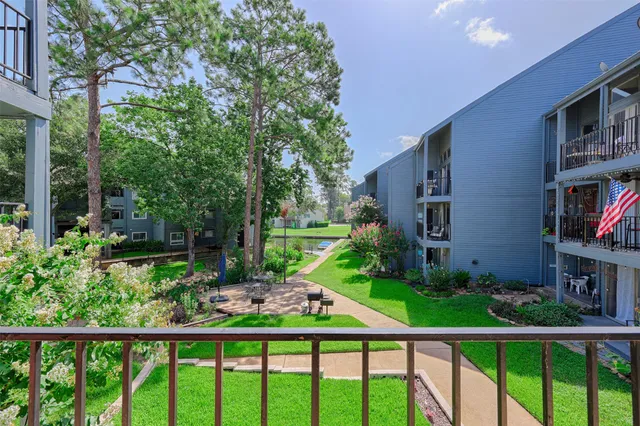 a view of a porch with a yard