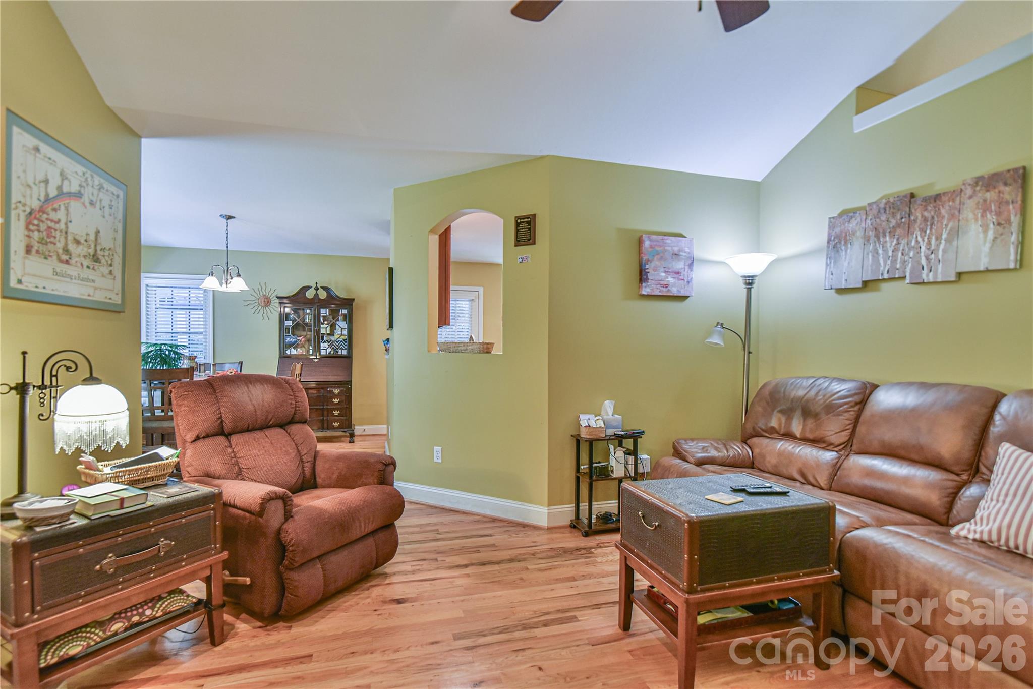911 Fanning Bridge Road Fletcher, NC 28732 - Photo 7 of 28 a living room with furniture and wooden floor