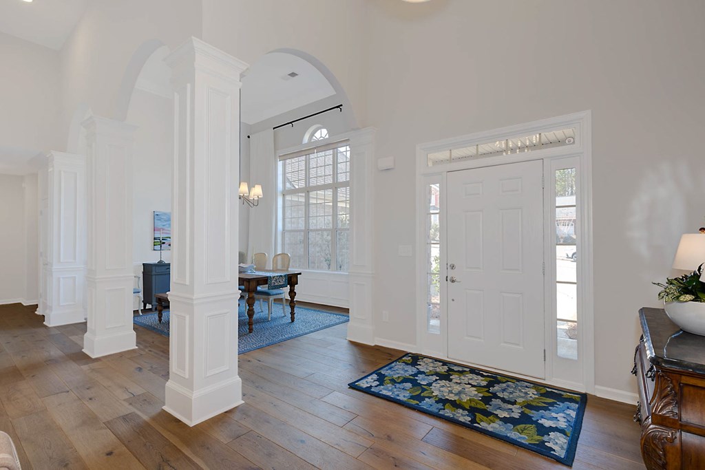 6712 Bridge Way Columbus, GA 31904 - Photo 4 of 36 a view of kitchen with furniture and wooden floor