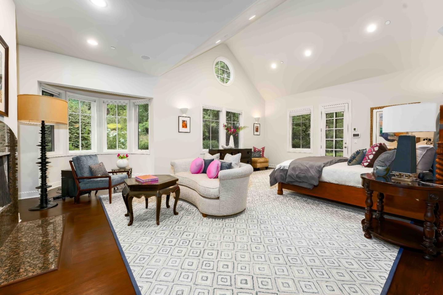 160 Phillip Road Woodside, CA 94062 - Photo 15 of 51 a living room with furniture rug and window