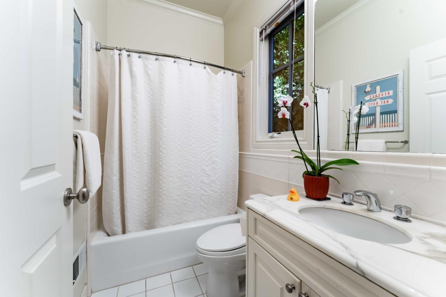 160 Phillip Road Woodside, CA 94062 - Photo 29 of 51 a bathroom with a sink a toilet and shower