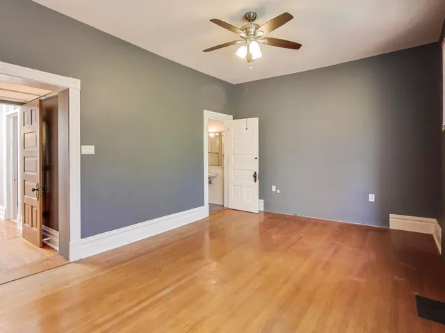 a view of an empty room with window