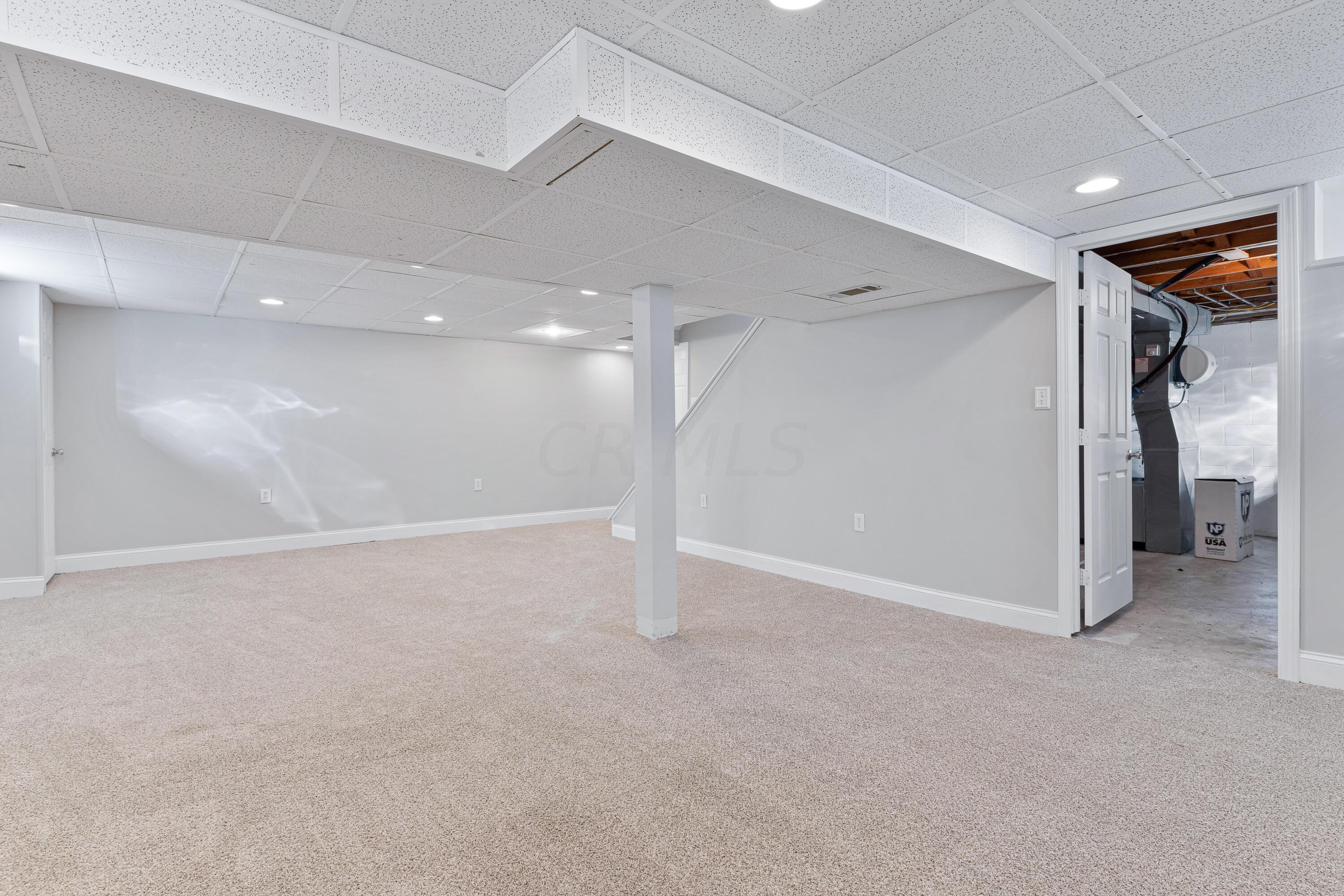 255 Broken Arrow Road Columbus, OH 43230 - Photo 34 of 40 Finished Basement