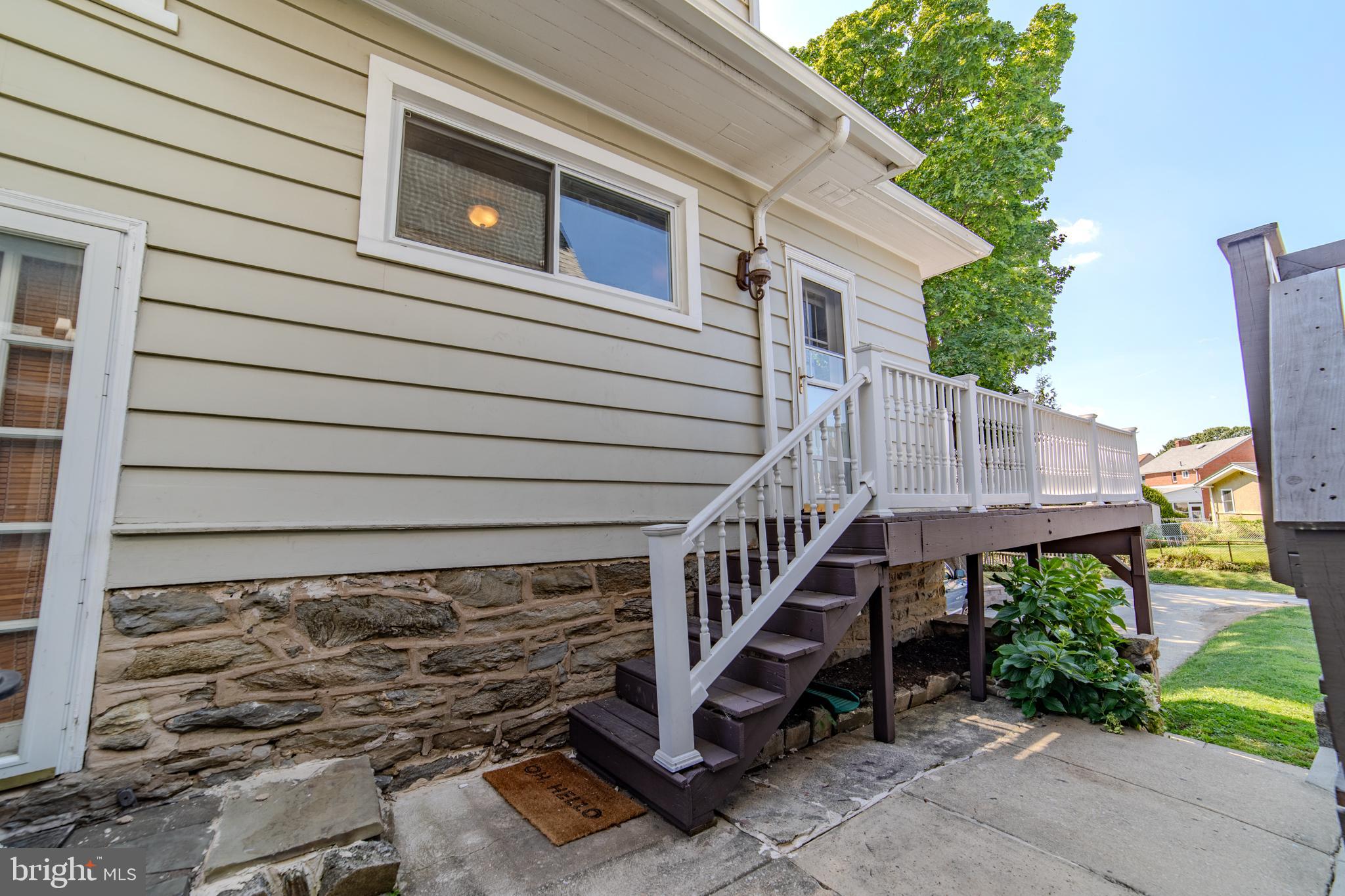 162 South Eagle Road Havertown, PA 19083 - Photo 23 of 30 a view of a house with wooden stairs