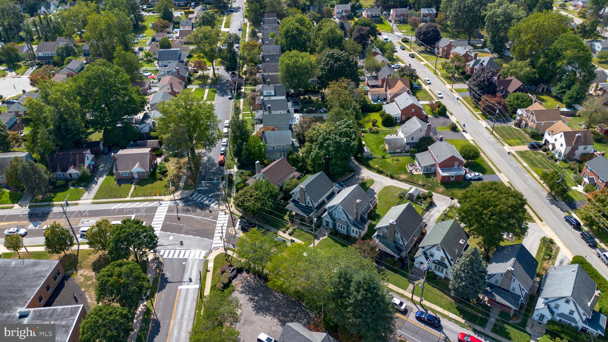 162 South Eagle Road Havertown, PA 19083 - Photo 27 of 30 an aerial view of residential houses with outdoor space and street view