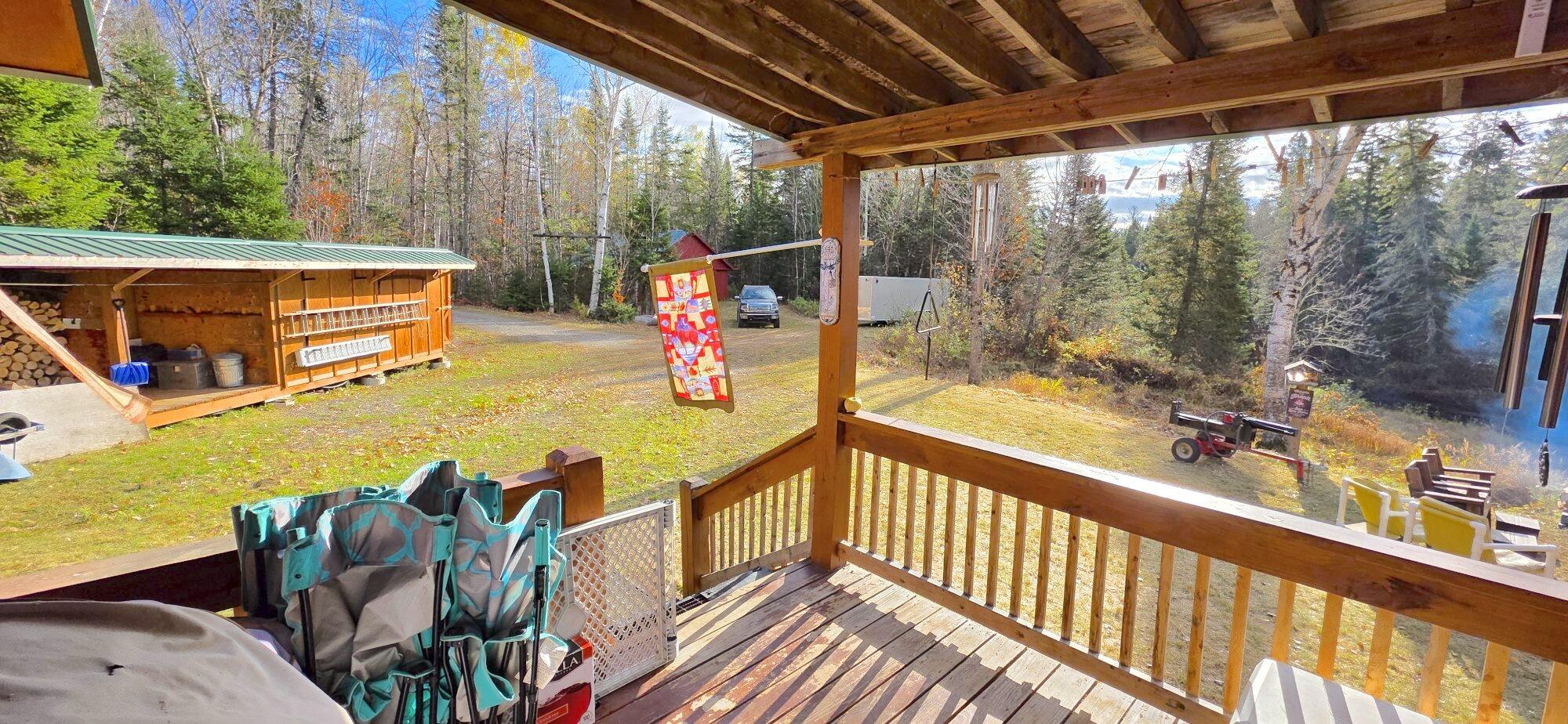 999 Pinkham Road Ashland, ME 04732 - Photo 6 of 60 Storage on left, garage on right