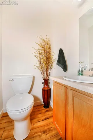 a bathroom with a toilet and a sink