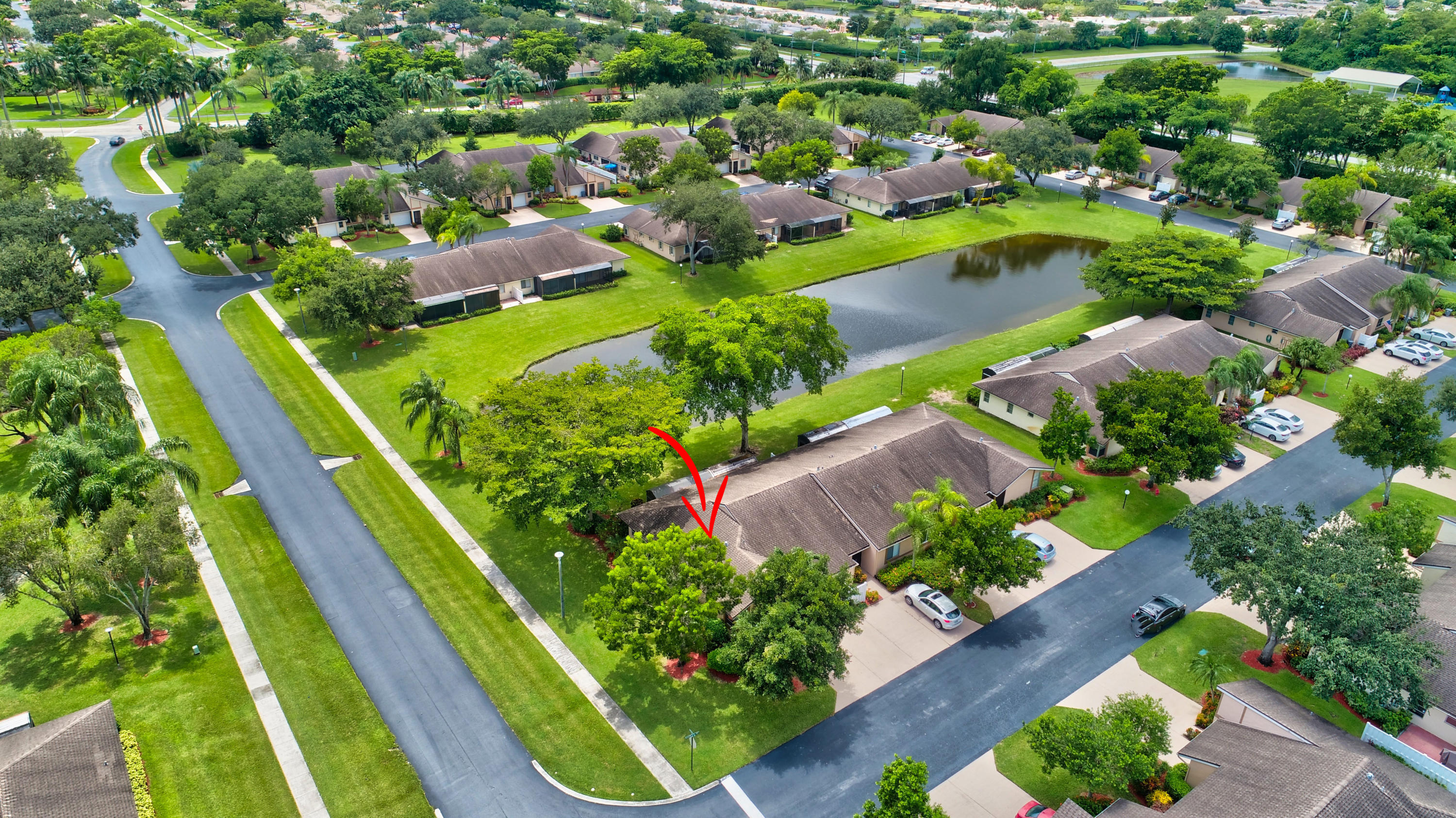 8940 Meadowlark Way, Unit A Boca Raton, FL 33496 - Photo 32 of 53 Birds Eye View